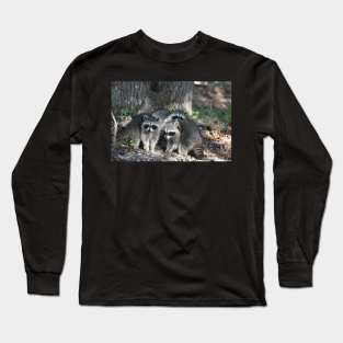 Raccoon Family Long Sleeve T-Shirt